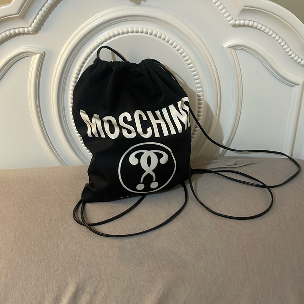 Moschino Drawstring back pack - Picture 2 of 6
